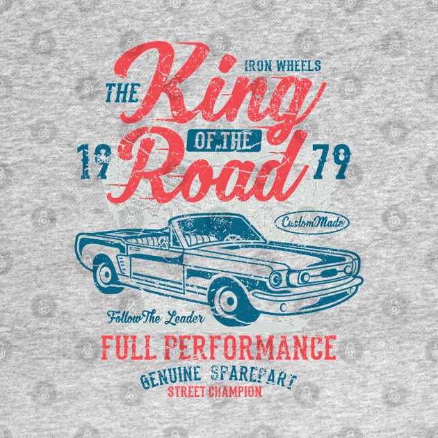 Iron Wheels King Of The Road Full Performance Classic Car by JakeRhodes